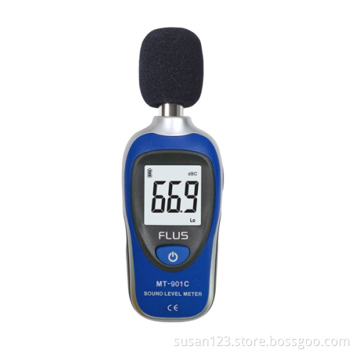 Mini Digital Environment Sound Noise Level Meter Tester